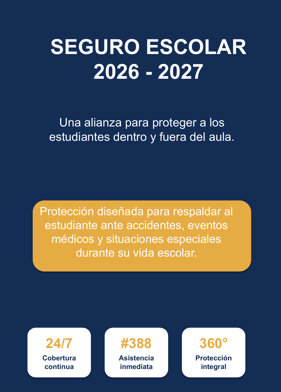 Seguro 2026 - 2027